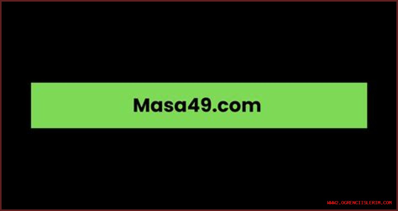 Discovering The World Of Www.masa49.com: A Comprehensive Guide